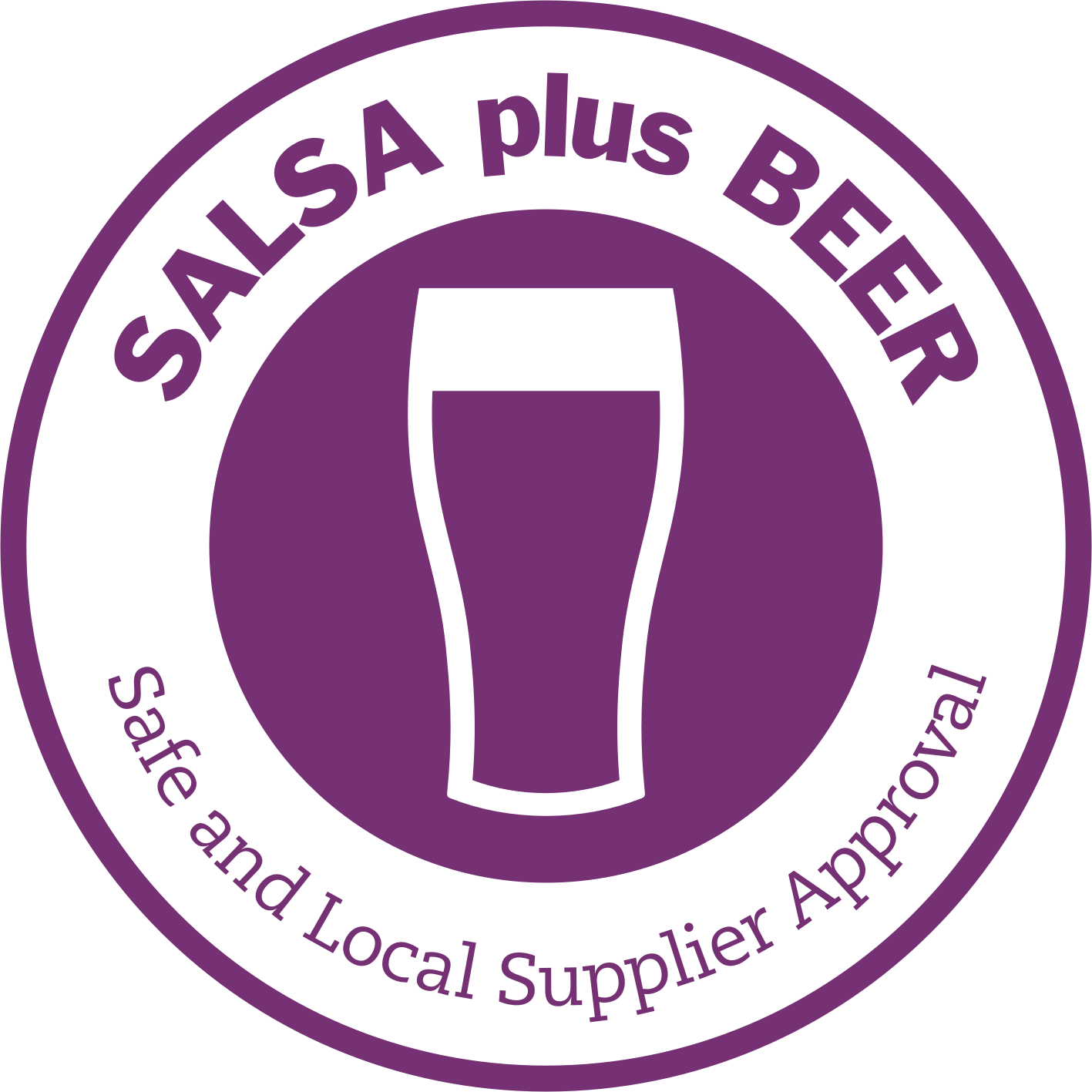 Salsa Plus Beer Logo